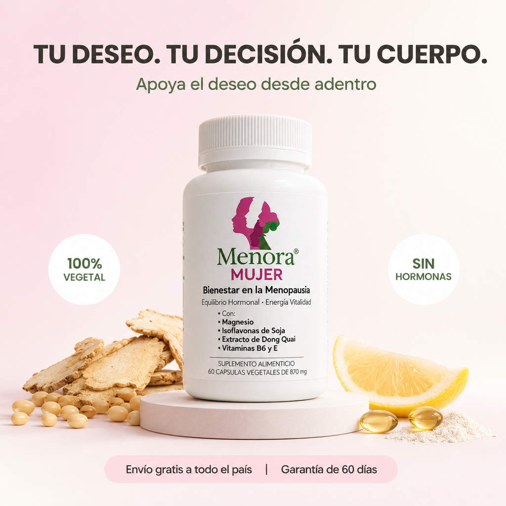 Menora® Mujer - Aumento de líbido en menopausia