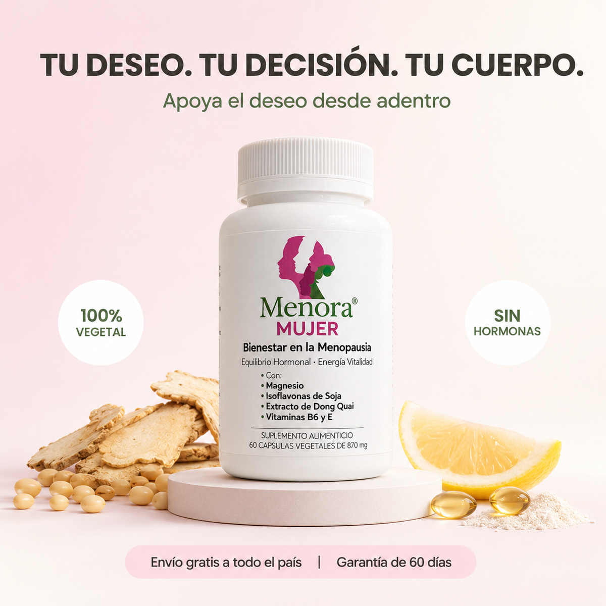 Menora® Mujer - Aumento de líbido en menopausia