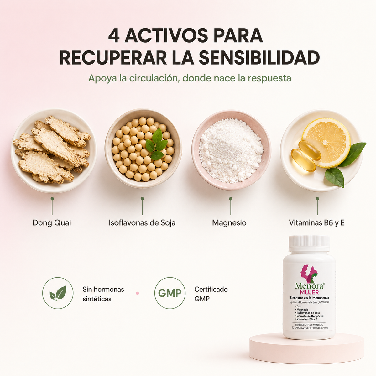 Menora® Mujer - Aumento de líbido en menopausia
