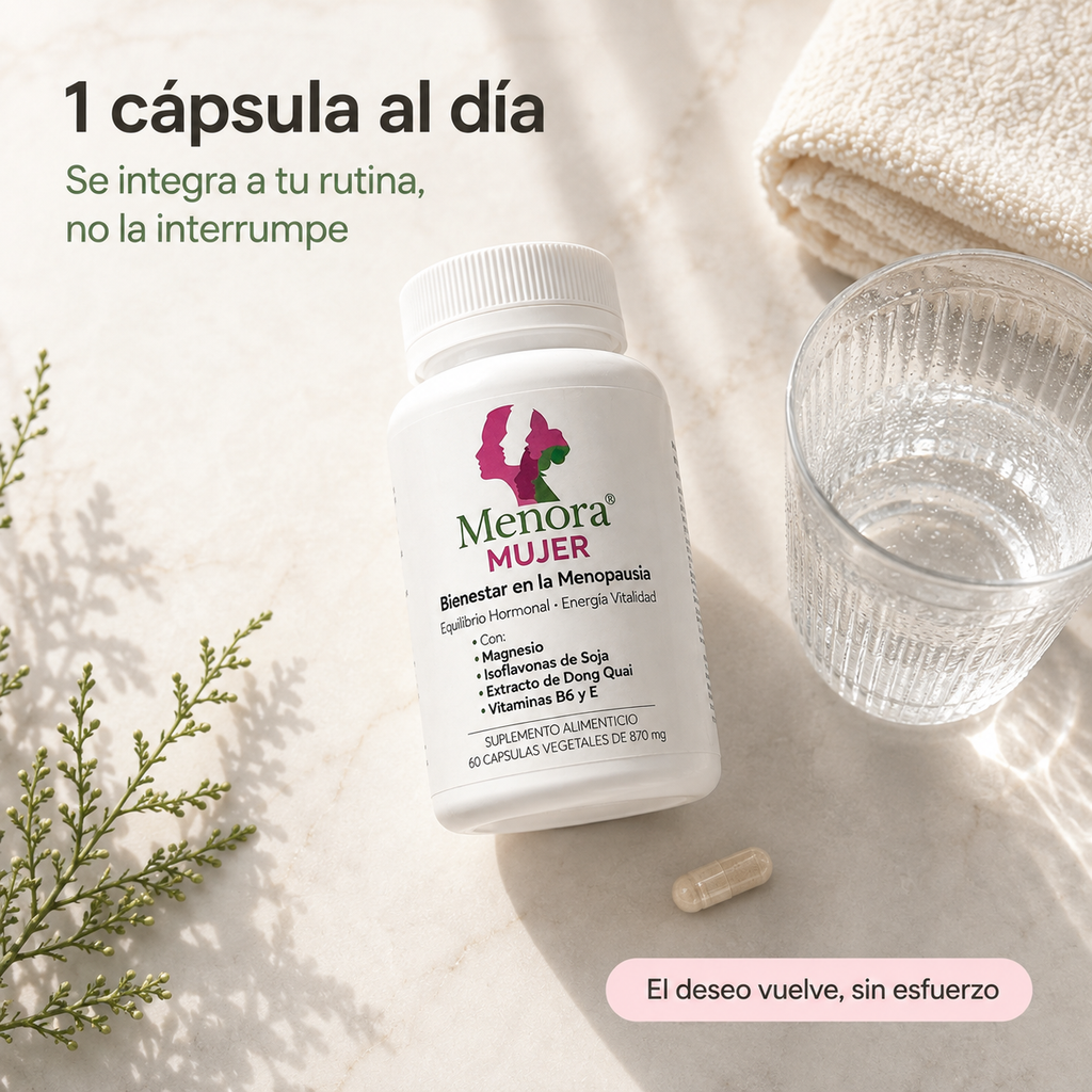 Menora® Mujer - Aumento de líbido en menopausia