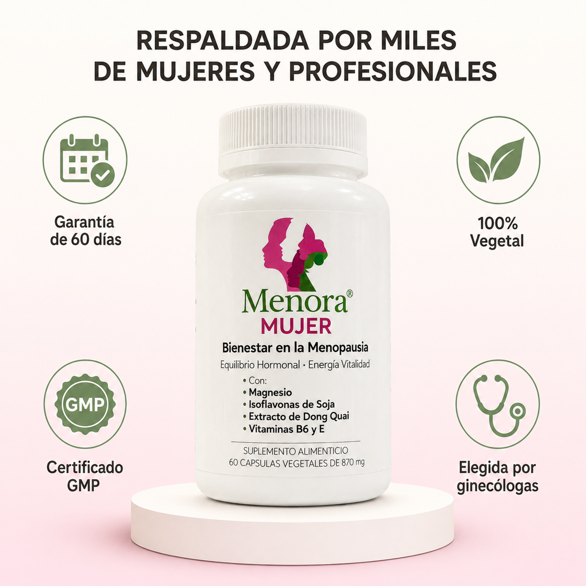 Menora® Mujer - Aumento de líbido en menopausia