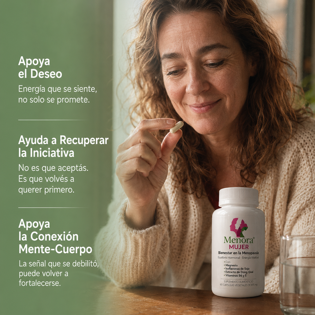 Menora® Mujer - Aumento de líbido en menopausia