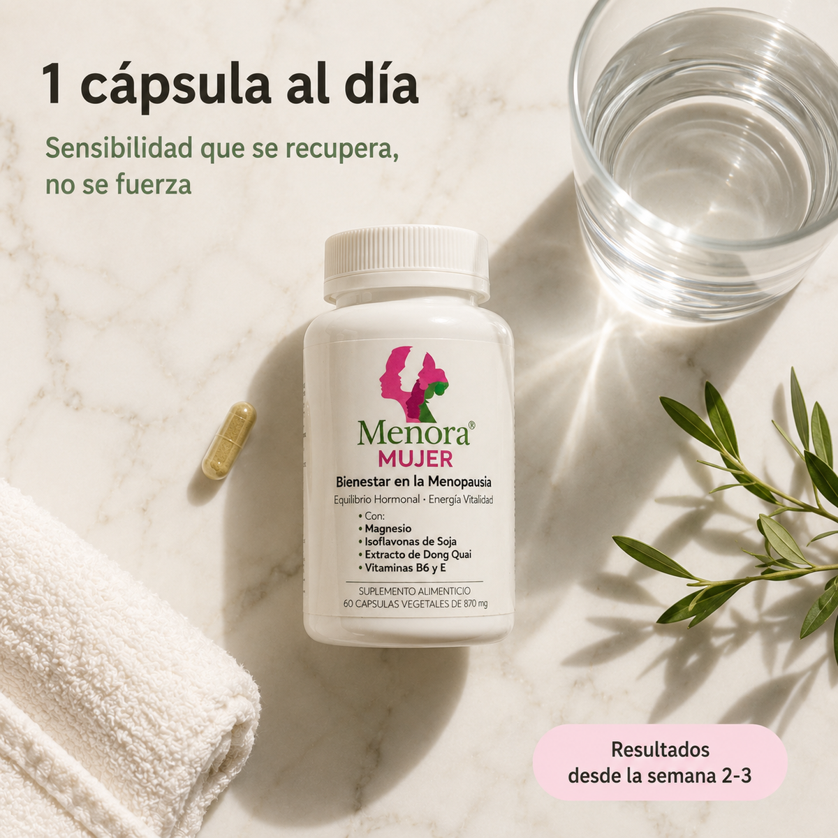 Menora® Mujer - Recuperación del orgasmo y sensibilidad en la menopausia
